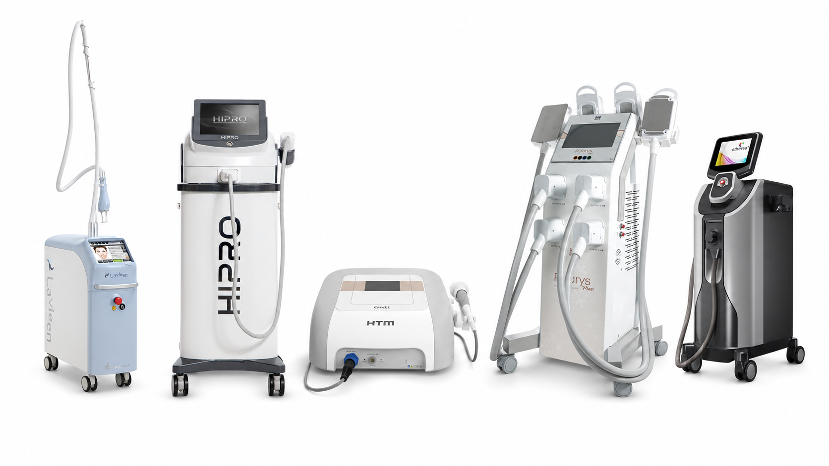 Equipamentos estéticos atendidos pela Dermatech